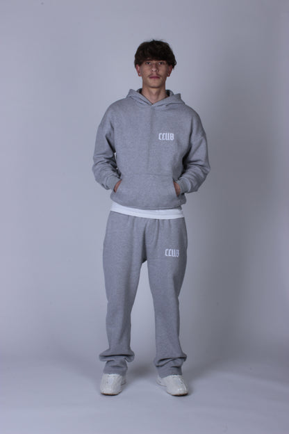 Basic Tracksuit Grey Melagne
