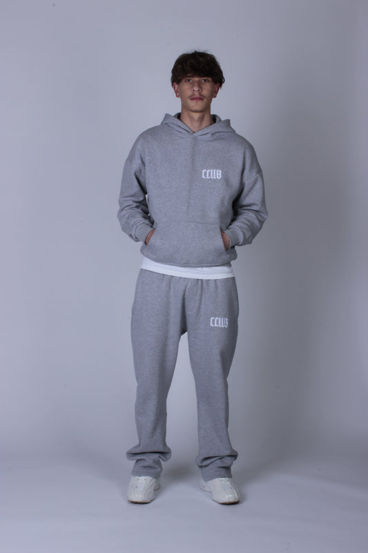 Basic Tracksuit Grey Melagne