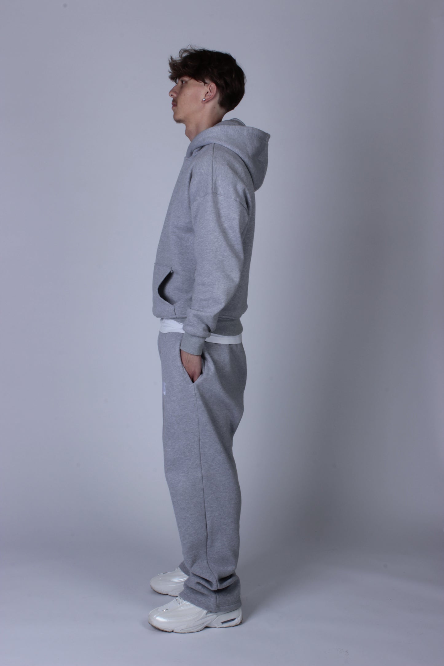 Basic Tracksuit Grey Melagne