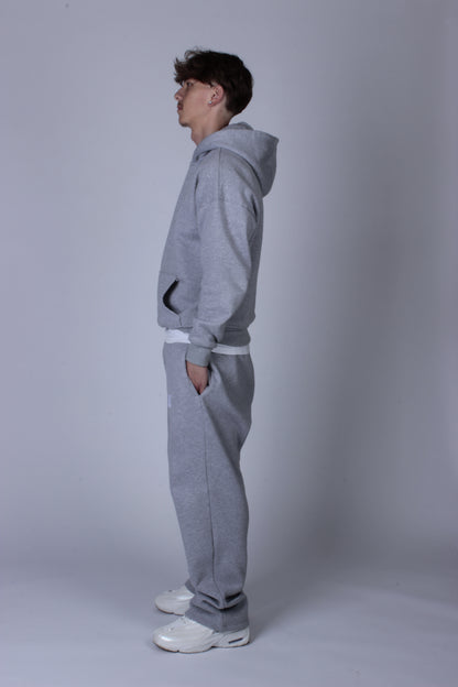 Basic Tracksuit Grey Melagne