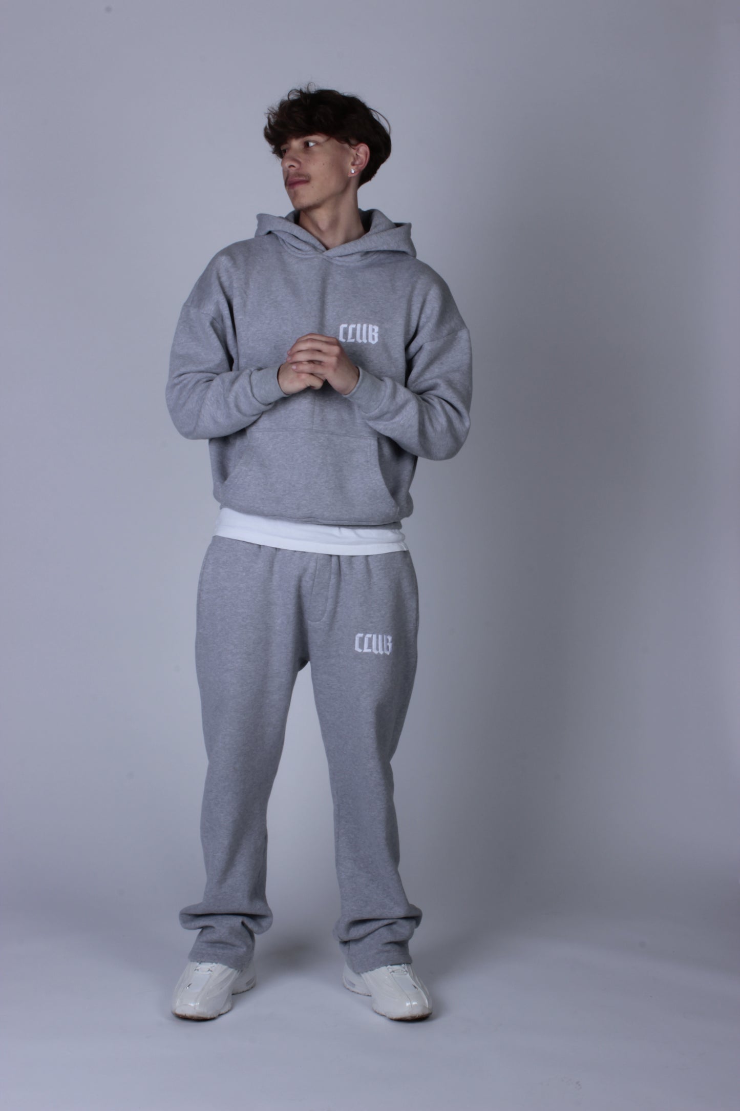 Basic Tracksuit Grey Melagne